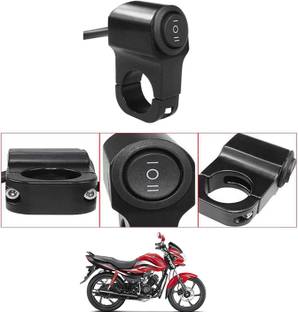 MATIES Single Handlebar Switch Aluminum CNC Waterproof Power Off For Passion Pro Handle Bar Donut For Universal For Bike Universal For Bike