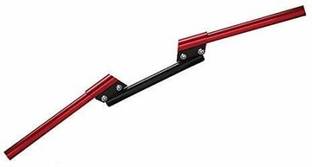 ENEMYT Stylish Handlebar Pipe/Rod Red and Black/Silver for Bajaj Avenger 220 DTS-i Handle Bar