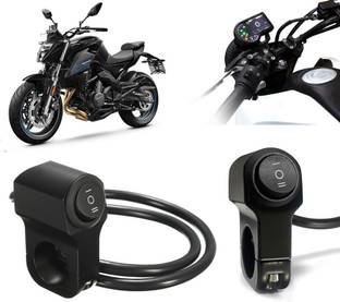 AUTO PEARL Aluminum Alloy Motorcycle Handlebar Headlight Switch 12V for 650 NK Clip-on Handle Bar