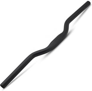 Siano Black Cycle Handlebar Metal Rod light Weight Bicycle Handlebar Handle Bar