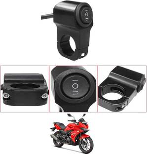 MATIES Single Handlebar Switch Aluminum CNC Waterproof Power Off For select-model Handle Bar Donut For Universal For Bike Universal For Bike