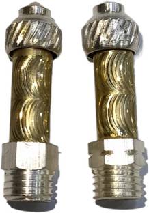 Golden Fox Brass Diamond Cut Bike Yolk Handle Bar Styling Handle Bar
