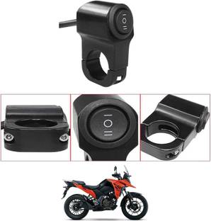 MATIES Single Handlebar Switch Aluminum CNC Waterproof Power Off For V-Strom SX Handle Bar Donut For Universal For Bike Universal For Bike