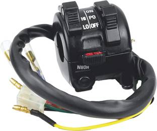 UNO MINDA SW-0714 HB Switch (Left Hand Side) with Kick Start for Yamaha RX 100 Handle Bar