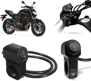 AUTO PEARL Aluminum Alloy Motorcycle Handlebar Headlight Switch 12V for MT 15 New Clip-on Handle Bar