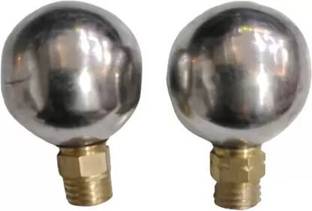 Bullkartzone Brass Bike BALL Yolk Handle Bar Styling silver AND GOLDEN Handle Bar