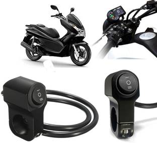 AUTO PEARL Aluminum Alloy Motorcycle Handlebar Headlight Switch 12V for PCX 125 BS6 Clip-on Handle Bar