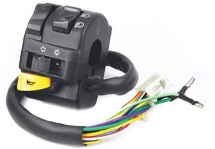 UNO MINDA Handle Bar Switch Left Side with Kick Start For TVS Centra SW-0657N Handle Bar