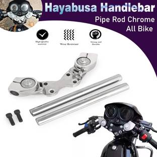 ASRYD Motorcycle Hayabusa Handlebar Pipe Rod Chrome All Motorcycle Fit Handle Bar