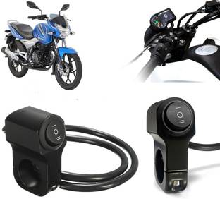 AUTO PEARL Aluminum Alloy Motorcycle Handlebar Headlight Switch 12V for Discover 125 DTS-i Clip-on Handle Bar
