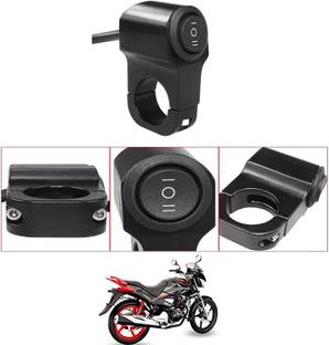 MATIES Single Handlebar Switch Aluminum CNC Waterproof Power Off For cbz-xtreme Handle Bar Donut For Universal For Bike Universal For Bike