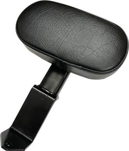 डिजिटल क्राफ्ट Black Color High Cushion Passenger Backrest Compatible for BURGMAN 125 BS6/BS4. हैंडलबार