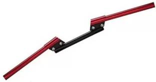 Seflipo New Bike Handle Bar Stylish Handlebar Pipe/Rod Red and Black Handle Bar
