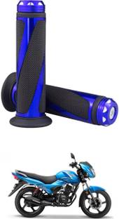 GONAMA Universal 7/8"(22mm) CNC Motorcycle Handlebar Grips with Bar End Cap SX214PQ Clip-on Handle Bar