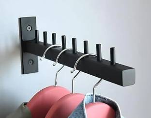 YOGI ENTERPRISE Wall Mount Long Hanger – Space-Saving Clothes Hanging Bar for Garments, Towels Steel Belt Hanger For  Belt