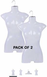Evarkart EVAR-2 Plastic Dress Pack of 2 Hangers For  Dress