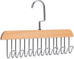 OXMEZA OXMEZA Multifunctional Storage Hangers with 8 Hooks, Hanger Wooden (Multicolor) Wooden Shirt Hanger For  Shirt