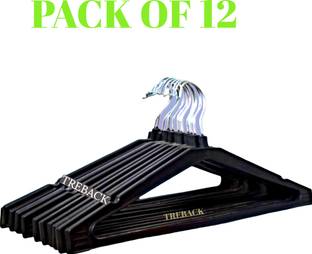 treback hangers for clothes Plastic Shirt Pack of 12 Hangers For  Shirt