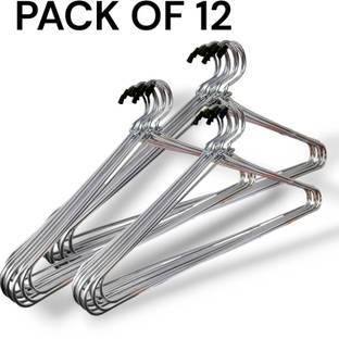 treback steel hangers for clothes hanger pack of 12 Steel Shirt Pack of 12 Hangers For  Shirt