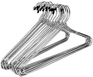 DEZNA Stainless Steel Coated Hanger Steel Coat Pack of 48 Hangers For  Coat