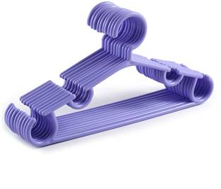 ROLLYWARE Plastic Dress Pack of 12 Hangers For  Dress