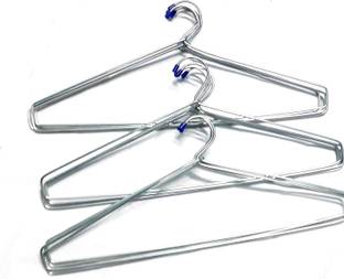 Sauran Steel Cloth Hanger (Heavy) - Pack of 12 Steel Shirt Pack of 12 Hangers For  Shirt