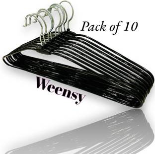 WEENSY Hangers for Clothes Pack of 10 Steel Shirt Pack of 10 Hangers For  Shirt