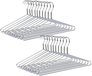 tenco Stainless Ultra & Durable Steel Dress Pack of 24 Hangers For  Dress