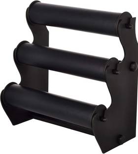 Tirupathi Trendz Bangle Stand |3 Roller Elegant Jewelry Organizer & Display Rack for Women| Black Jewellery Organizer