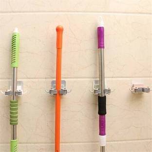 DECORHUB Multicolor Plastic Broom Holder