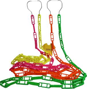 treback Plastic chain for hanging pack of 3 chain Accessories Organizer, Regular Organizer, Scarf Organizer, Stationery Organizer