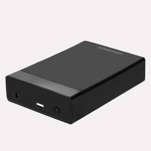 Hammok EMILY 2 in 1 USB 2.0 External HDD Casing for 2.5 inch and 3.5 inch Shock Resistant HDD Enclosure Case