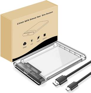 STORITE Hard Drive Enclosure, USB 3.0 C to SATA III External HDD Case for SSD 2.5 inch Hard Disk Case