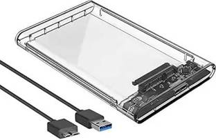 ALRITO 2.5'' External Hard Drive Enclosure USB 3.0 to SATA III Tool-Free 2.5 inch Shock Resistant Hard...