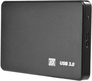RuhZa External Portable 2.5" HDD Case, SATA Hard Disk case, USB 3.0 2.5 inch External 2.5 inch Shock Resistant External Hard Disk Case
