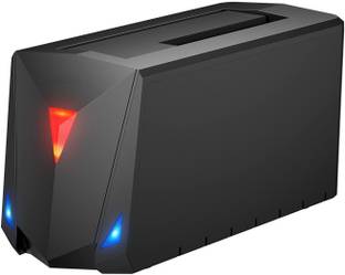 Tobo Hard Drive Docking Station, USB 3.0 Docking Station 2.5 3.5 inch TD-YPZ110B 2.5 inch SATA HDD SSD, Hard Drive Enclosure with 12V Power Adapter, Support Maximum 18TB