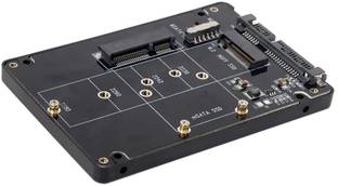 ULTRABYTES Combo M.2 NGFF B-Key & mSATA SSD to SATA 3.0 Adapter Converter Case 2.5 inch Hard Disk Enclosure Disk Case