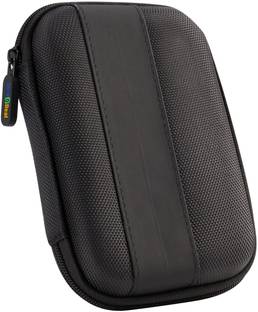 StealODeal Black Shockproof Case for All 2.5 inch Hard disk case