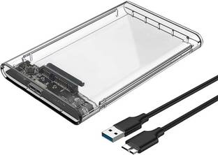 Sancy SATA USB 2.0 Portable Tool Free SSD HDD Box External Hard Drive Enclosure 2.5 inch HDD Enclosure