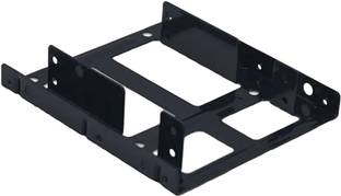 Paruht 2.5" to 3.5" Bay Dual SSD Mounting Bracket Trey HDD Bracket Internal Hard Drive 2.5 inch Intern...