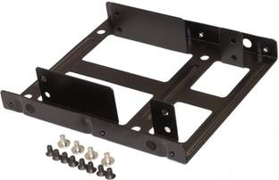 VOOCME 2.5" to 3.5" Bay Dual SSD Mounting Bracket Trey HDD Bracket Internal Hard Drive 2.5 inch Intern...