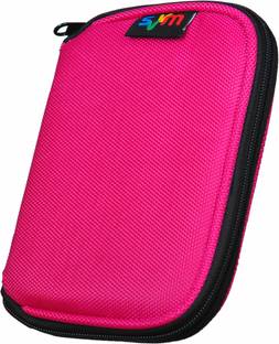 SVVM External Hard Disk Cover 2.5 inch HDD Pouch S37-Pink