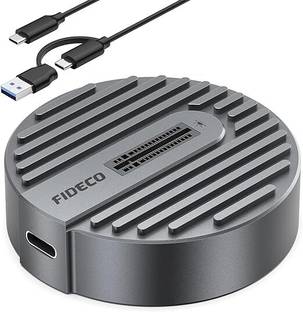 Tobo USB to M.2 NVME SATA SSD Docking Station, USB 3.2 Gen 2 SSD Enclosure TD-1234PC 2.5 inch M.2 NVME SATA SSD