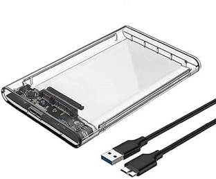 Consistent Transparent 2.5 inch Internal Hard Drive Enclosure