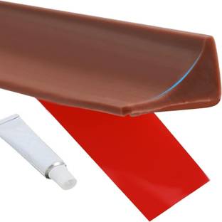 Nasmodo Water Stopper for Bathroom Floor Silicon Kitchen Slab Sink Water Stopper Barrier 3 m Anti Slip Tape