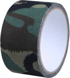 Bapna Green Army premium Camouflage Tape Non-Reflective Water Resistant 50 mm X 10 m Duct Tape