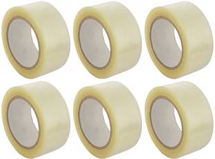 Dfix Plain Single Sided Adhesive Tape Handheld Cello Tape (48 MM/2 Inch) Packaging Tape for E-Commerce Box Packing, Office & Home Use Cello Tape (Manual)