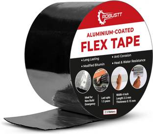 Robustt Flashband Waterproof Patch & Seal Tape | Strong Adhesive Tape | 10 m Single Sided Tape