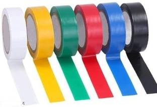 prochem PVC Self Adhesive Electrical Tape Mix Color 7.5 m Single Sided Tape