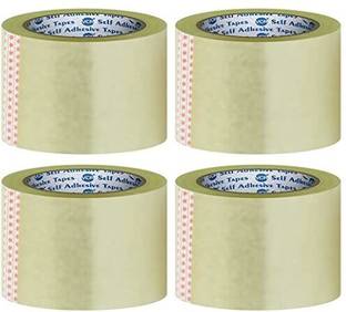 Submarine Heavy Duty Transparent Packaging Tape - 3 Inches Strength Adhesive Tape 65 m Single Sided Tape